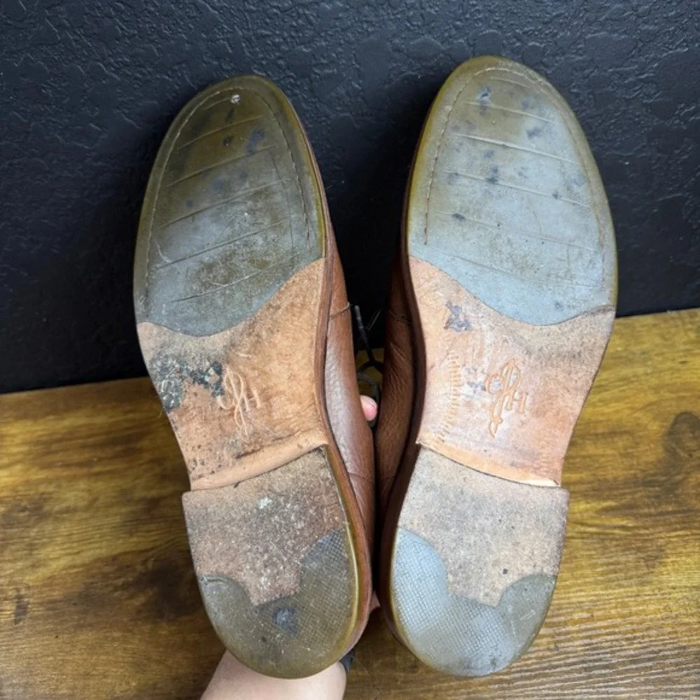 Cole Haan C11777 Brown Pebble Grain Leather Chukka Boots‎ Mens 11M
